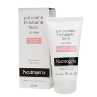 Gel Creme Hidratante Facial Neutrogena Oil Free Pele Mista a Oleosa 50ml