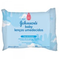 Lenço Umedecido Johnson's baby Hora de Brincar 25 unidades