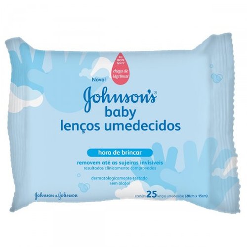 Lenço Umedecido Johnson's baby