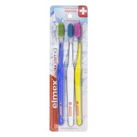 Escova Dental Elmex Ultra Soft sortido, Macia 3 unidades