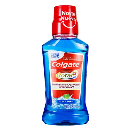 Enxaguante Bucal Colgate Total 12 Clean Mint 250ml