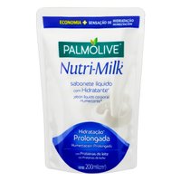 Sabonete Palmolive refil líquido Nutri-Milk 200mL