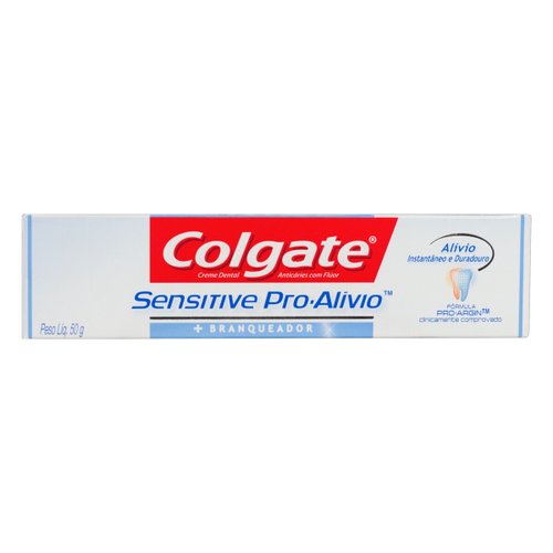 Creme Dental Colgate Sensitive Pró Alívio Real White 50g