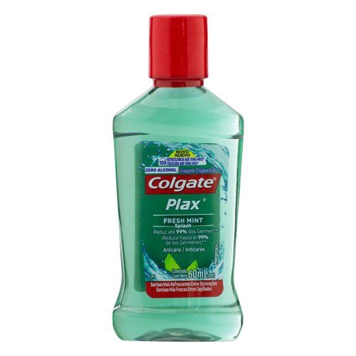 Enxaguante Bucal Colgate Plax Fresh Mint 60mL