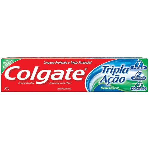 Creme Dental Colgate Tripla Ação Menta Original 90g