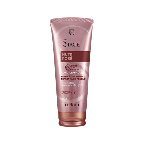 Condicionador Eudora Siàge Nutri Rosé Bisnaga 200ml