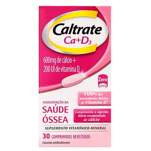 Caltrate 600 + D 200UI 30 comprimidos