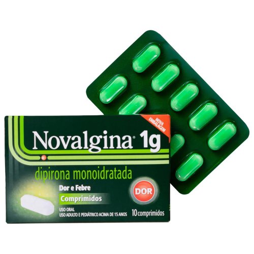 Novalgina 1g 10 comprimidos