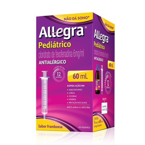 Allegra Pediátrico 6mg 60ml