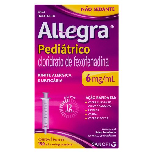 Allegra Pediátrico 6mg/ml 150ml