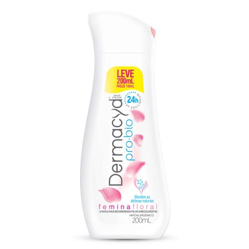 Sabonete Líquido Íntimo Dermacyd Femina Floral 200ml