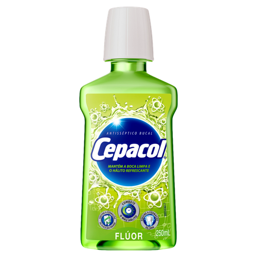 Antisséptico Bucal Cepacol Flúor 250ml