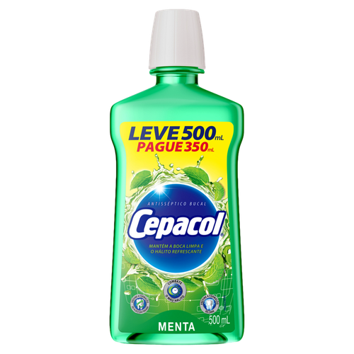 Antisséptico Bucal Cepacol Menta 500ml