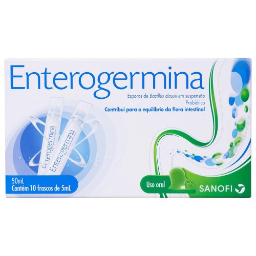 Enterogermina 10 flaconetes de 5ml