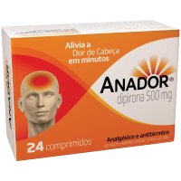 Anador 500mg 24 comprimidos