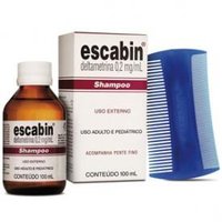 ESCABIN SHAMPOO DELTAMETRINA 20MG 100 ML x 1