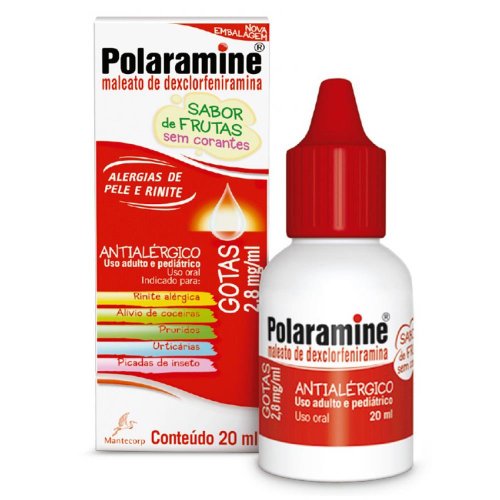 Polaramine 2,8mg Gotas 20ml