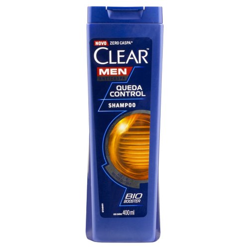 Shampoo Clear Anticaspa Men Controle Queda 400ml