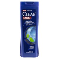 Shampoo Clear Anticaspa Men Ice Cool Menthol 200ml