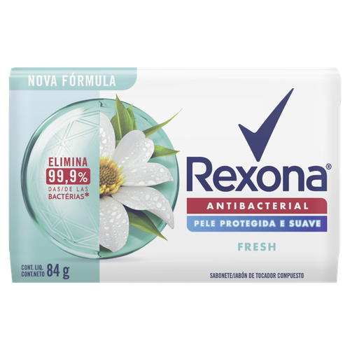 Sabonete em Barra Rexona Antibacteriano Fresh 84g