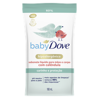 Sabonete Líquido Baby Dove Hidratação Sensível Refil 180ml