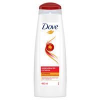 Shampoo Dove Recuperação Extrema Nutre Cabelos Danificados 400ml