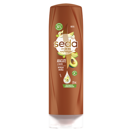 Condicionador Seda Recarga Natural Bomba De Nutricao 325ml