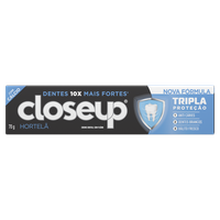 Creme Dental Close-Up Triple Hortela 70g