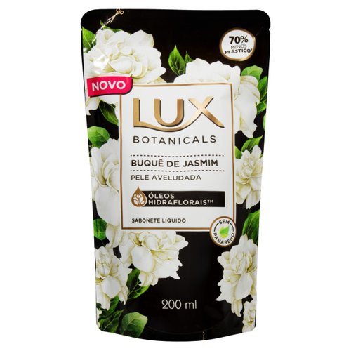 Refil Sabonete Líquido Lux Botanicals Buquê De Jasmim 200ml