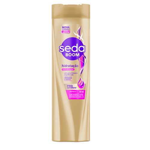 Shampoo Seda Boom Hidratação Revitalização Frasco 300ml