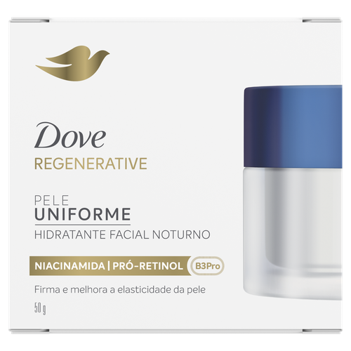 Hidratante Noturno Facial Dove Regenerative Caixa 50g