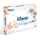 Lenços de Papel Kleenex Classic, folha dupla caixa com 50 unidades