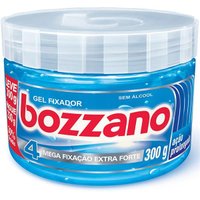 Gel Condicionador Fixador Bozzano Ação Prolongada Fixação Mega Forte Fator 4 300g