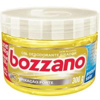 Gel Condicionador Fixador Bozzano Proteção Solar Fixação Forte Fator 3 300g