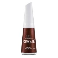 Esmalte Risqué Metálico Nudes Brilho Brilho Meu 8ml