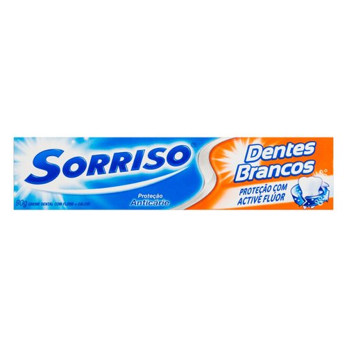 Creme Dental Sorriso Dentes Brancos 90g