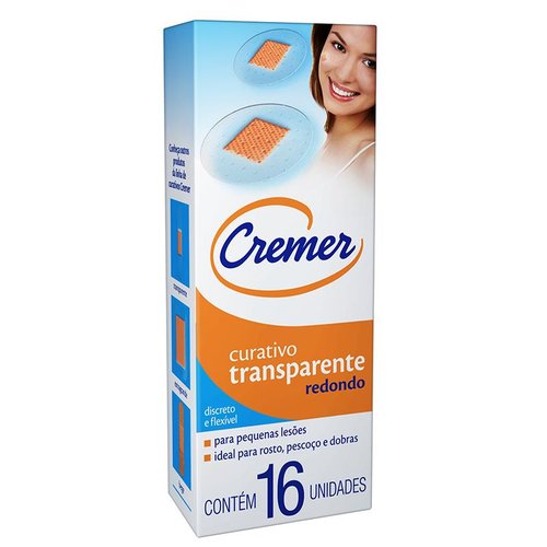 Curativo Transparente Cremer Redondo 16 unidades