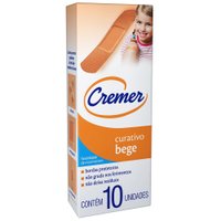 Curativo Cremer Care Bege 10 unidades