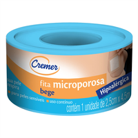 Fita Micropore Cremer 2,5cmx4,5m