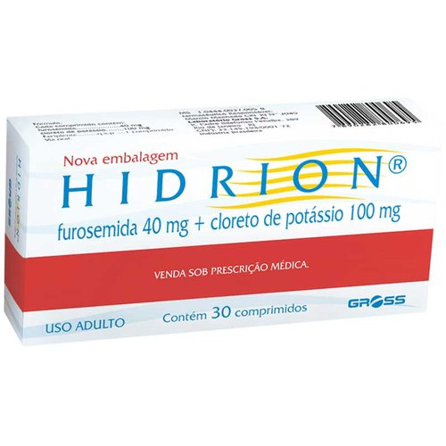 Hidrion 30 comprimidos