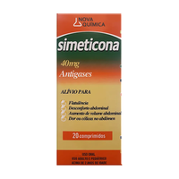 Simeticona Genérico Nova Quimica 40mg 20 comprimidos