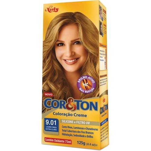 Kit Cor&Ton Loiro Cinza 9.01 125g