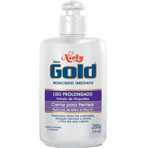 Creme Para Pentear Niely Gold Liso Prolongado 280g