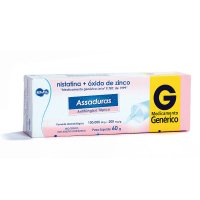 Nistatina + Óxido De zinco Pomada Genérico EMS EMS 60g