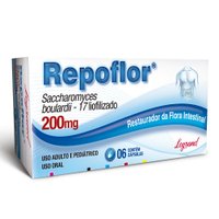 Repoflor 200mg 6 cápsulas