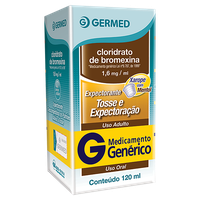 Cloridrato de Bromexina Xarope Adulto Genérico Germed 8mg/5ml 120ml