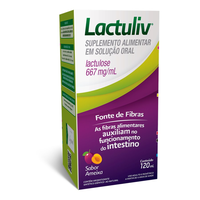 Lactuliv 667mg/ml Sabor Ameixa Frasco 120ml