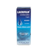 Colírio Lacrifilm 5mg/ml 15ml