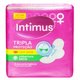 Absorvente Externo Intimus Tripla Proteção Seca Com Abas 8 unidades