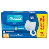 Roupa Íntima Plenitud Protect Plus G/XG 16 unidades